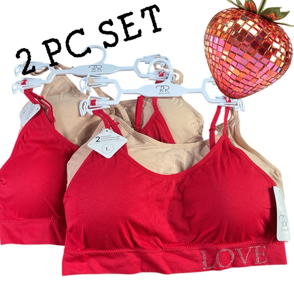 COPY - 🌸2 PC SET SEAMLESS BRAS